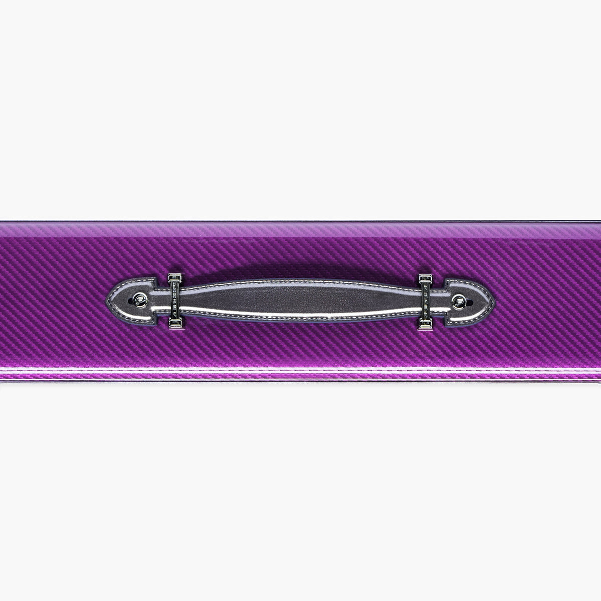 FFGM The Rocket Ronnie O'Sullivan 1 Piece 3 Slot Ultra Luxury Purple Snooker and Pool Cue Case - Holds 3 x One Piece Cues