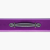 FFGM The Rocket Ronnie O'Sullivan 1 Piece 3 Slot Ultra Luxury Purple Snooker and Pool Cue Case - Holds 3 x One Piece Cues