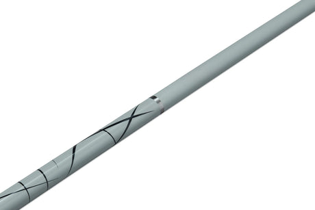 PowerGlide Estrella Fiberglass 57 Inch 2 Piece Centre Joint Low Deflection Snooker Cue 10mm Tip
