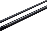 PowerGlide ARAMID 57 Inch 2 Piece Centre Joint Carbon Fibre Snooker Cue 10mm Tip