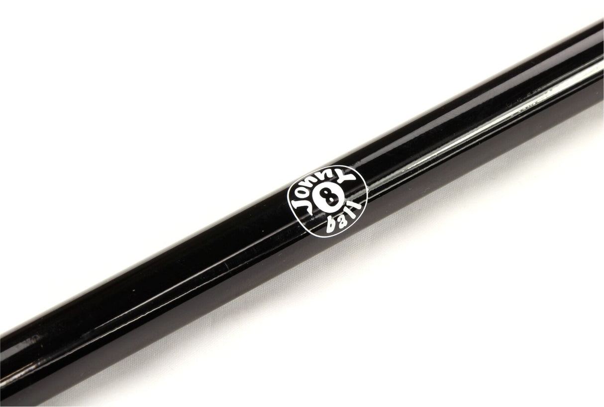 57 Inch Jonny 8 Ball Black Carbon 2pc SLIM LINE Snooker CUE REST and CLEAR Rest Head - Transportable