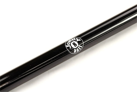 57 Inch Jonny 8 Ball Black Carbon 2pc SLIM LINE Snooker CUE REST and CLEAR Rest Head - Transportable
