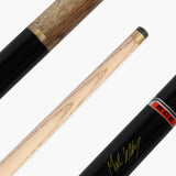 BCE Mark Selby Shockwave 48 Inch 2 Piece Kids Snooker Pool Cue and Case Set 9.5mm Tip