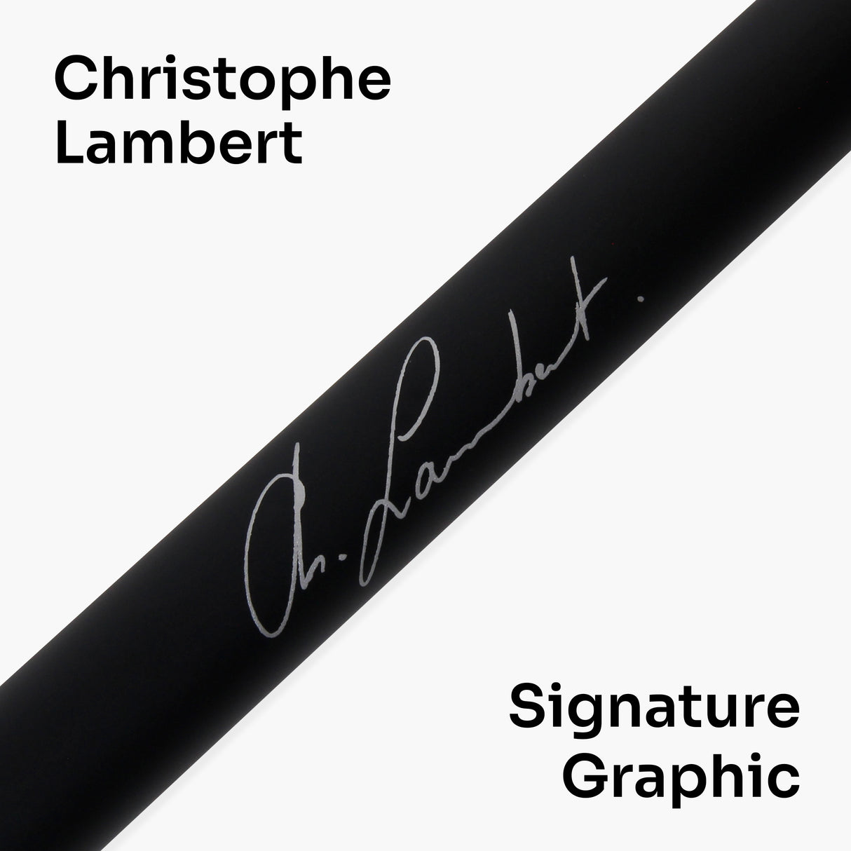 BCE Christophe Lambert 48 Inch JUNIOR CHAMPION 2pc English Pool Cue - 8.5mm Tip