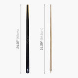 BCE Christophe Lambert 48 Inch JUNIOR CHAMPION 2pc English Pool Cue - 8.5mm Tip