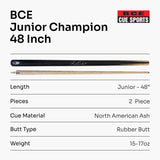 Riley Ronnie O'Sullivan STRIKE 57 Inch 2 Piece Centre Joint Snooker Pool Cue 9.5mm Tip