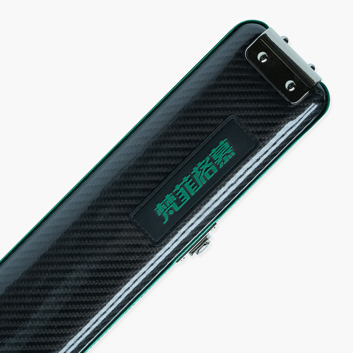 FFGM The Rocket Ronnie O'Sullivan 1 Piece 2 Slot Ultra Luxury Black and Green Snooker and Pool Cue Case - Holds 2 x One Piece Cues Cue + Case