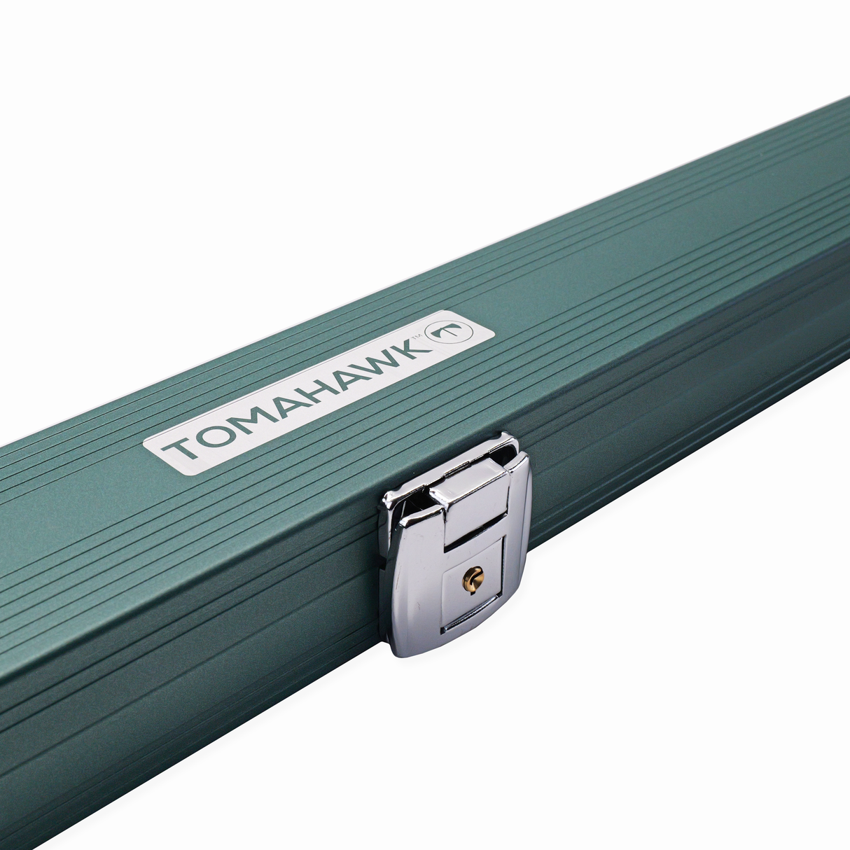 Tomahawk Eco 3/4 Aluminium Lockable Snooker and Pool Cue Case – Holds One 3/4 Joint Cue + Extensions Tomahawk