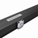 Tomahawk Eco 3/4 Aluminium Lockable Snooker and Pool Cue Case – Holds One 3/4 Joint Cue + Extensions Tomahawk