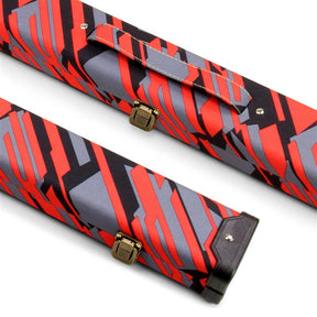 POSTMODERN 3/4 Hard Snooker Pool Cue Case Tough Plastic Ends