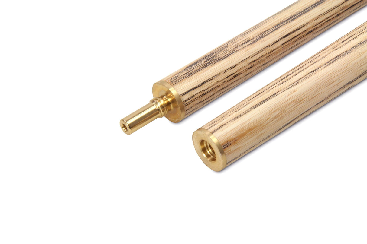 Jonny 8 Ball 2 Piece GREY SNIPER Pool Cue and Case Set with Jonny 8 Ball Black Reinforced Case + 2 Chalks