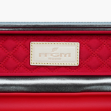 FFGM The Rocket Ronnie O'Sullivan 1 Piece 2 Slot Ultra Luxury White Snooker and Pool Cue Case - Holds 2 x One Piece Cues Cue + Case