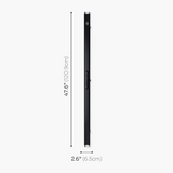Baize Master Prestige 3/4 Luxury Snooker Pool Cue Case - Holds 1 x 3/4 Jointed Cue & Extensions