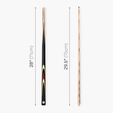 Kudos Pulse 57 Inch 2 Piece Heavyweight Snooker Pool Cue and Case Set 9.5mm Tip