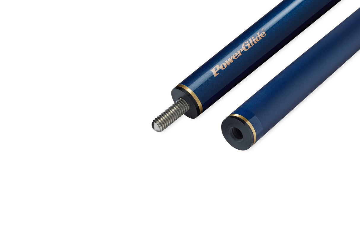 PowerGlide ARAMID 57 Inch 2 Piece Centre Joint Carbon Fibre Snooker Cue 10mm Tip