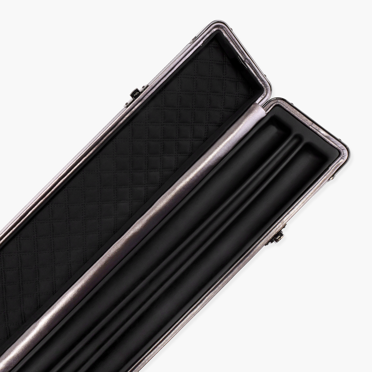 FFGM The Rocket Ronnie O'Sullivan 1 Piece 3 Slot Ultra Luxury Orange Snooker and Pool Cue Case - Holds 3 x One Piece Cues
