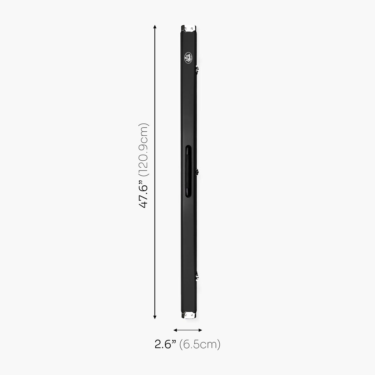 Baize Master SATIN LINE 3/4 Luxury Aluminium Cue Case - Holds 1 x 3/4 Joint Cue + Extensions