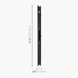 Baize Master SATIN LINE 3/4 Luxury Aluminium Cue Case - Holds 1 x 3/4 Joint Cue + Extensions
