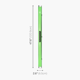 Baize Master SATIN LINE 3/4 Luxury Aluminium Cue Case - Holds 1 x 3/4 Joint Cue + Extensions