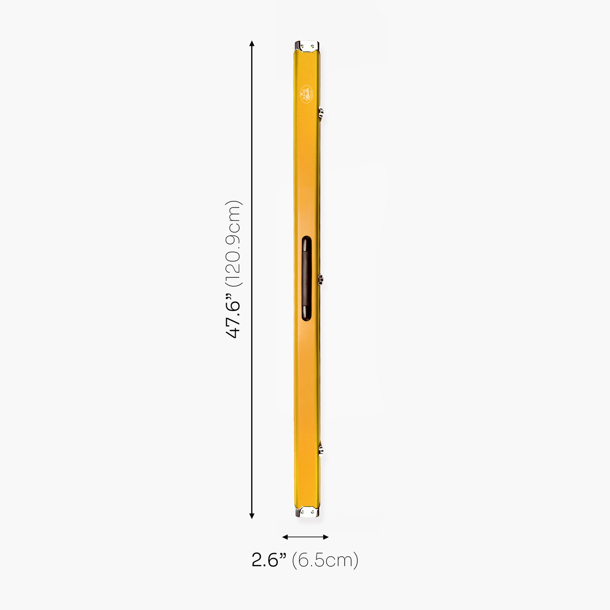Baize Master SATIN LINE 3/4 Luxury Aluminium Cue Case - Holds 1 x 3/4 Joint Cue + Extensions