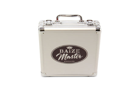 Baize Master Silver English Pool Ball Flight Carry Case - 16 Pool Balls (2 Inch)