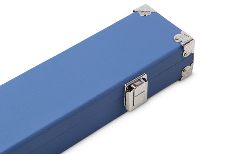 2 Piece Snooker Pool Cue Case with Reinforced Corners and Chalk Compartment