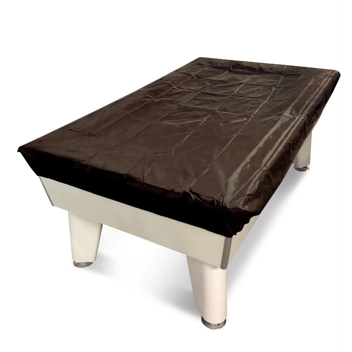 Plain 8ft UK Nylon Pool Table Cover with Fitted Elasticated Corners
