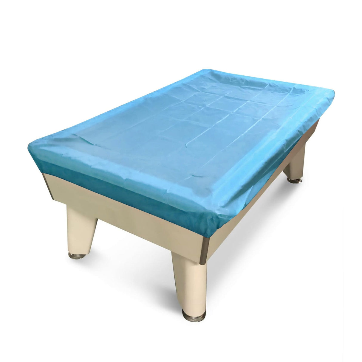 Plain 8ft UK Nylon Pool Table Cover with Fitted Elasticated Corners