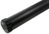 Black 5pc Centre Joint Pool Snooker Cue Tube Case – Holds 2 Butts 3 Shafts