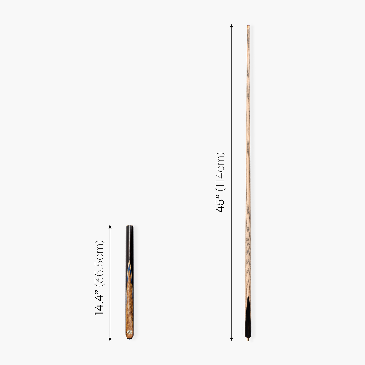 O'min Professional #3 3/4 Joint Snooker Cue with 9.75mm O'min Pro Tip