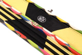 Baize Master 3/4 Joint WIDE 3 Slot BLUE DIAMONDS Luxury Round End Snooker Pool Cue Case with Studs - Holds 2 Cues