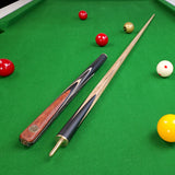 Baize Master Rosewood Marksman ¾ Joint English Pool Cue and Case Set with 8.5mm Baize Master Blue Pressed Tip