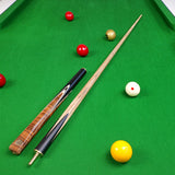Baize Master Tiger Marksman ¾ Joint English Pool Cue and Case Set with 8.5mm Baize Master Blue Pressed Tip