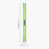 Baize Master SATIN LINE Pro Aluminium 3/4 Luxury Snooker Pool Cue Case – Holds Two ¾ Joint Cues Baize Master