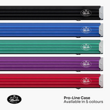 Baize Master Pro Line Wide 3/4 3 Slot Luxury Aluminium Snooker and Pool Cue Case - Holds 2 Cues