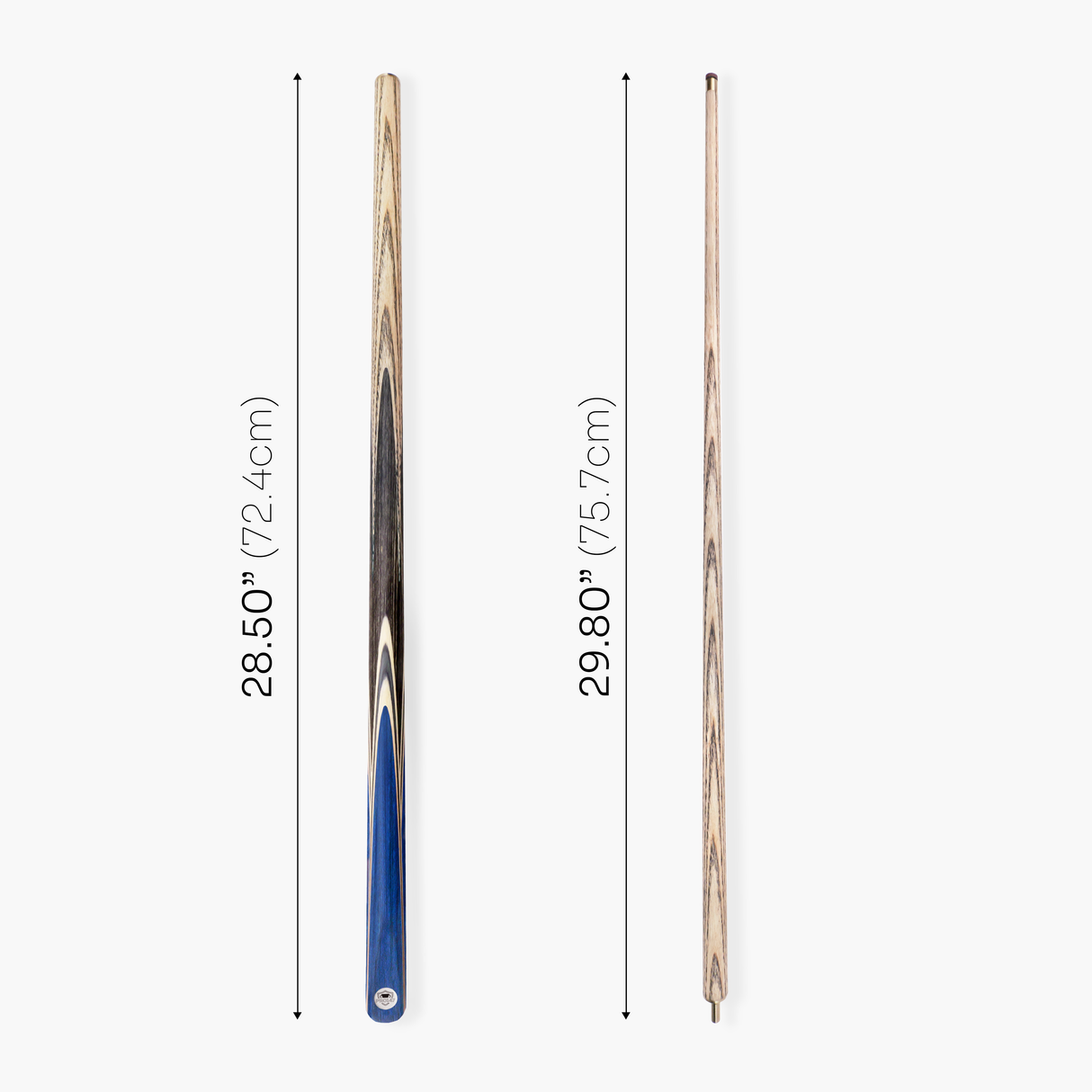 PRO147 TRIUMPH 2 Piece Premium Ash Snooker and Pool Cue with 9.5mm Professional Layered Tip