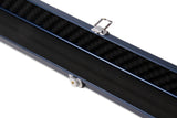 1 Piece Wide Aluminium LOCKABLE LUXURY Snooker Pool Cue Case - Holds 2 Cues