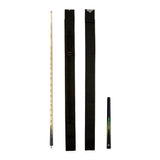 Spartan Fury VANQUISH 3/4 Joint Snooker Pool Cue and Soft Case Set 9.5mm Tip