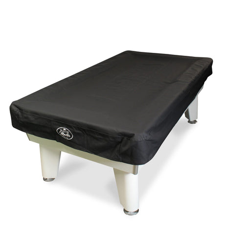 Baize Master Stylish 7ft LUXURY Heavy Duty Leatherette 7ft UK Pool Table Cover - BLACK