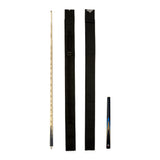 Spartan Fury VANQUISH 3/4 Joint Snooker Pool Cue and Soft Case Set 9.5mm Tip