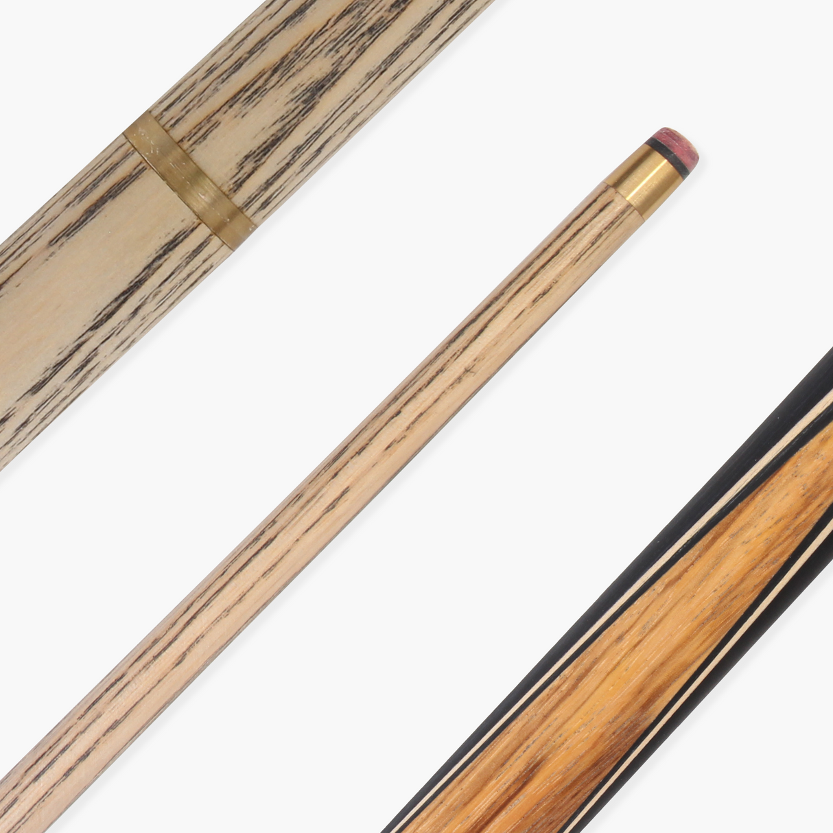 Baize Master Challenger 57" 2-Piece Cue - 9.3mm Tip with Case, Extension & Mini Butt