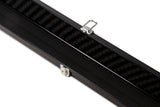 1 Piece Wide Aluminium LOCKABLE LUXURY Snooker Pool Cue Case - Holds 2 Cues