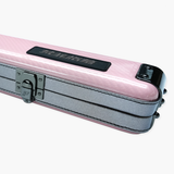 FFGM The Rocket Ronnie O'Sullivan 1 Piece 2 Slot Ultra Luxury Pink Snooker and Pool Cue Case - Holds 2 x One Piece Cues Cue + Case
