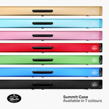 Baize Master Summit ¾ 3 Slot Luxury Aluminium Snooker and Pool Cue Case with Chunky Metal Ends – Holds 2 x ¾ Joint Cues