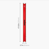 Baize Master SATIN LINE Pro Aluminium 3/4 Luxury Snooker Pool Cue Case – Holds Two ¾ Joint Cues Baize Master