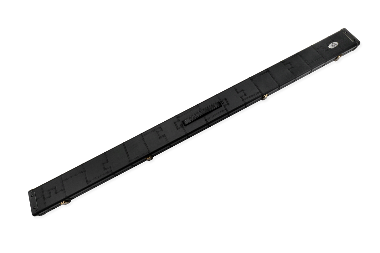 Baize Master 1 Piece Wide Patch Snooker Pool Cue Case with Plastic Ends - Holds 3 Cues