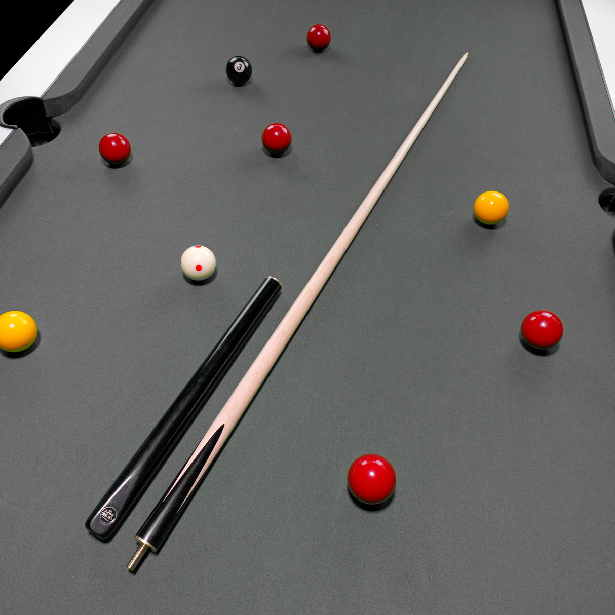 Baize Master Maple Classic ¾ Joint Snooker and Pool Cue with Maple Shaft and 9.5mm Pro Impact Tip Baize Master