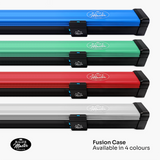 Baize Master Fusion One Piece 2 Slot Luxury Aluminium Snooker and Pool Cue Case with Trigger™ Lock – Holds 2 x One Piece Cues Baize Master