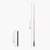 O'min Professional #4 3/4 Joint Snooker Cue with 9.75mm O'min Pro Tip