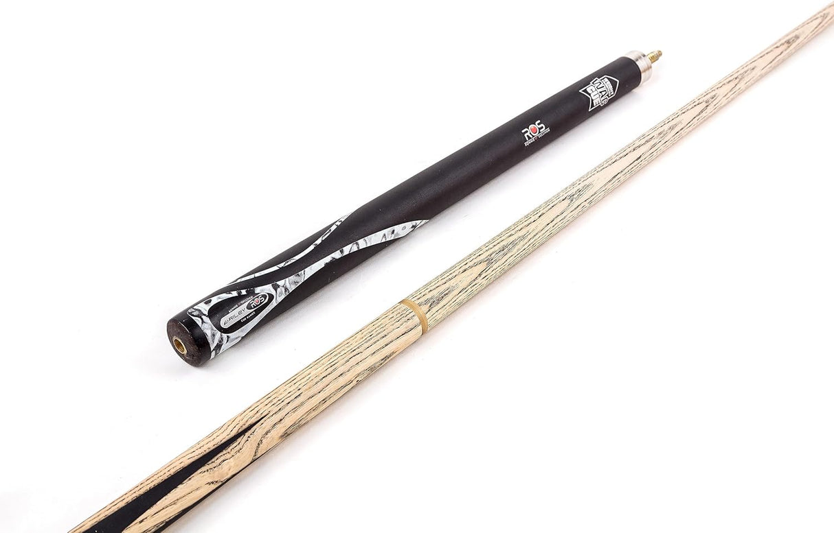 Riley Ronnie O'Sullivan 2 Piece Weight Adjustable WAC Cue 9.5mm Tip with Riley Soft Case - ARG-53